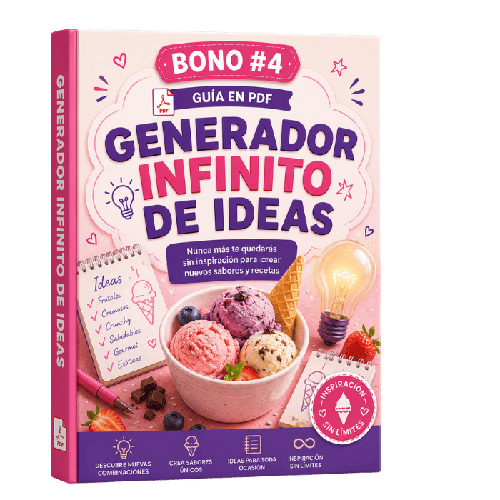 Guía en PDF Generador Infinito de Ideas, bono #4