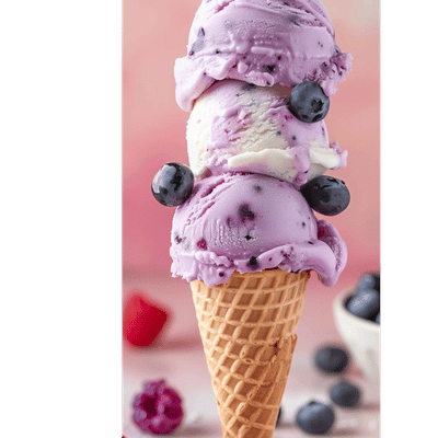 Receta de helado 3 del recetario